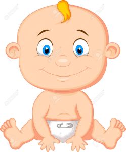 cartoon baby