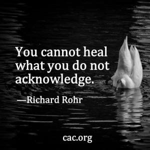 heal and acknowledge