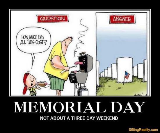 memorial day how much did all this cost