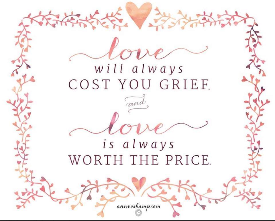 ann voskamp love will always cost you grief