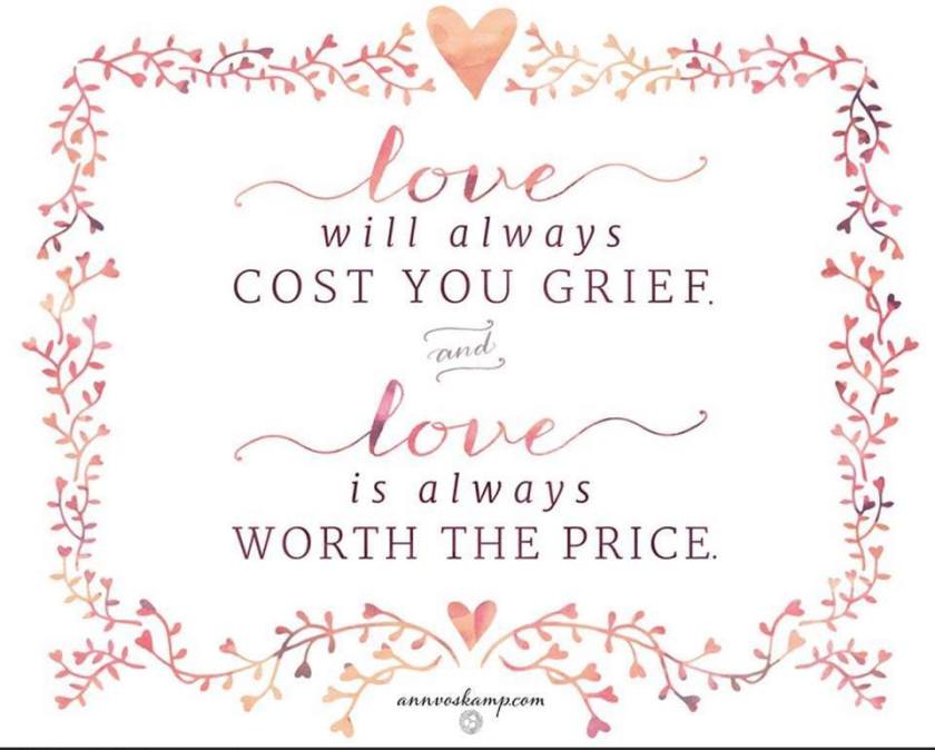 ann voskamp love will always cost you grief