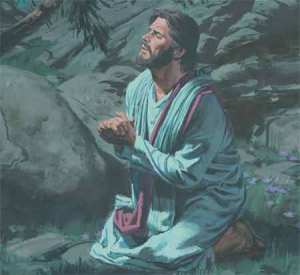 jesus in the garden