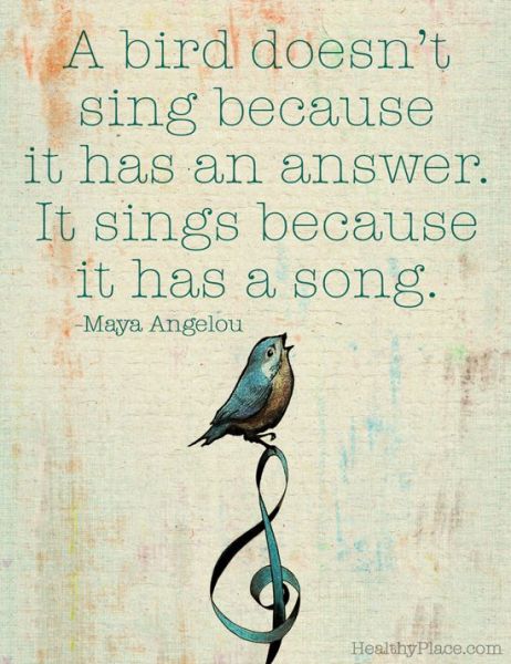 sings with song
