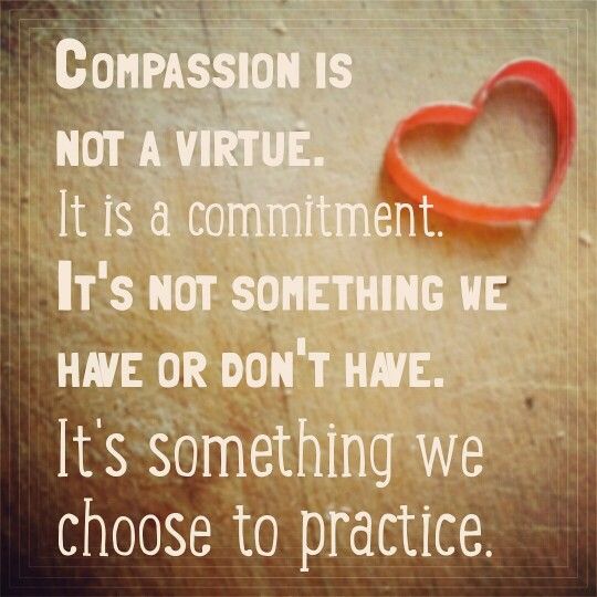 compassion is a choice