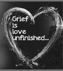 grief is love unfinished