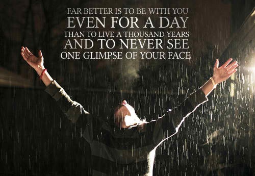 better is one day in your courts