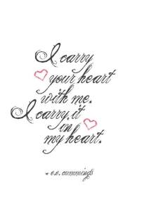 carry your heart with me in my heart cummings