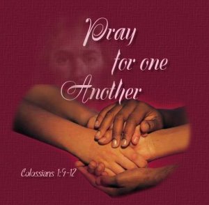 pray for one another