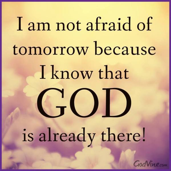 god is already there