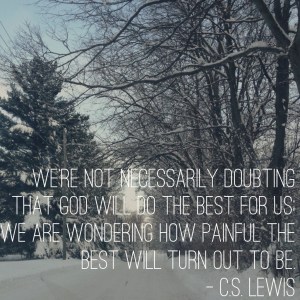 not doubting wondering how painful the best will be