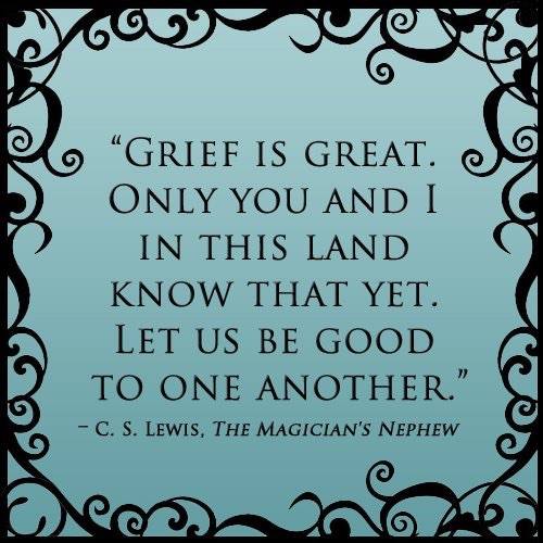 grief is great