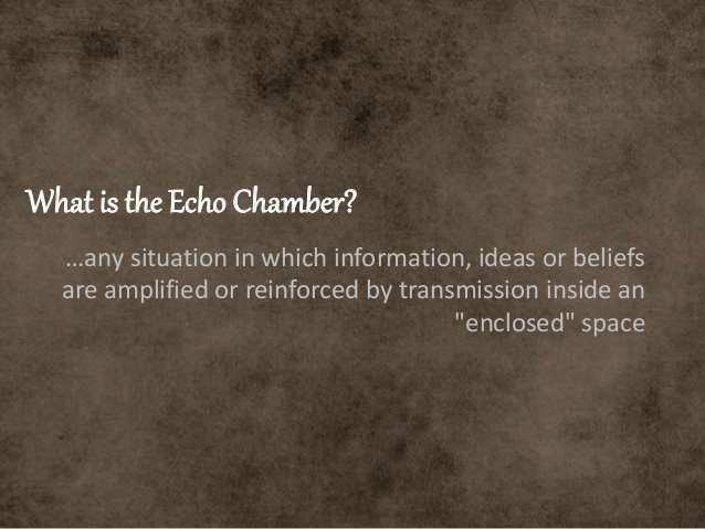 what is an echo chamber