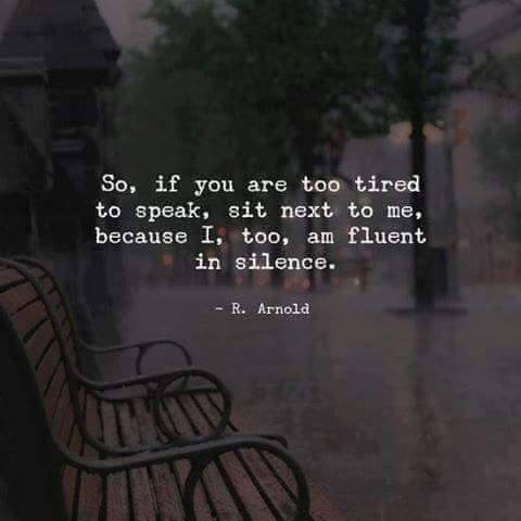 fluent in silence
