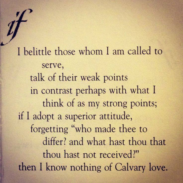 calvary love