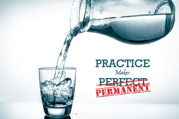 Practice Makes Permanent