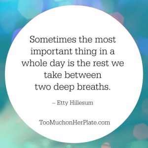 sometimes the most important thing is the rest between two breaths