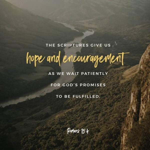 wait patiently for gods promises