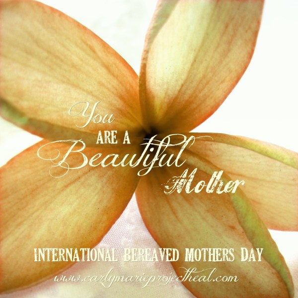 beautiful mother bereaved moms day