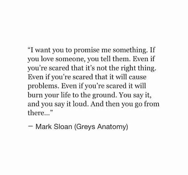 promise me something tell them you love them