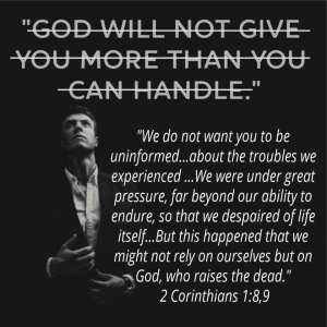 do not want you to be uninformed