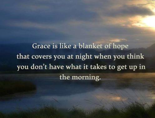 grace is a blanket of hope