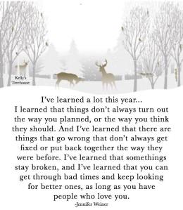 learned a lot this year deer