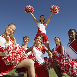 cheerleaders