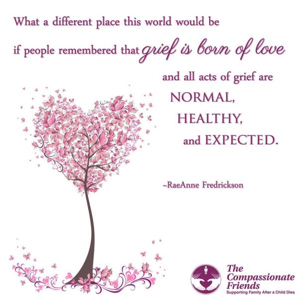 all acts of grief are normal