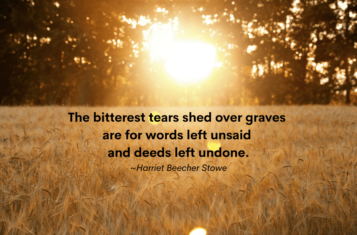 Leave Nothing Unsaid