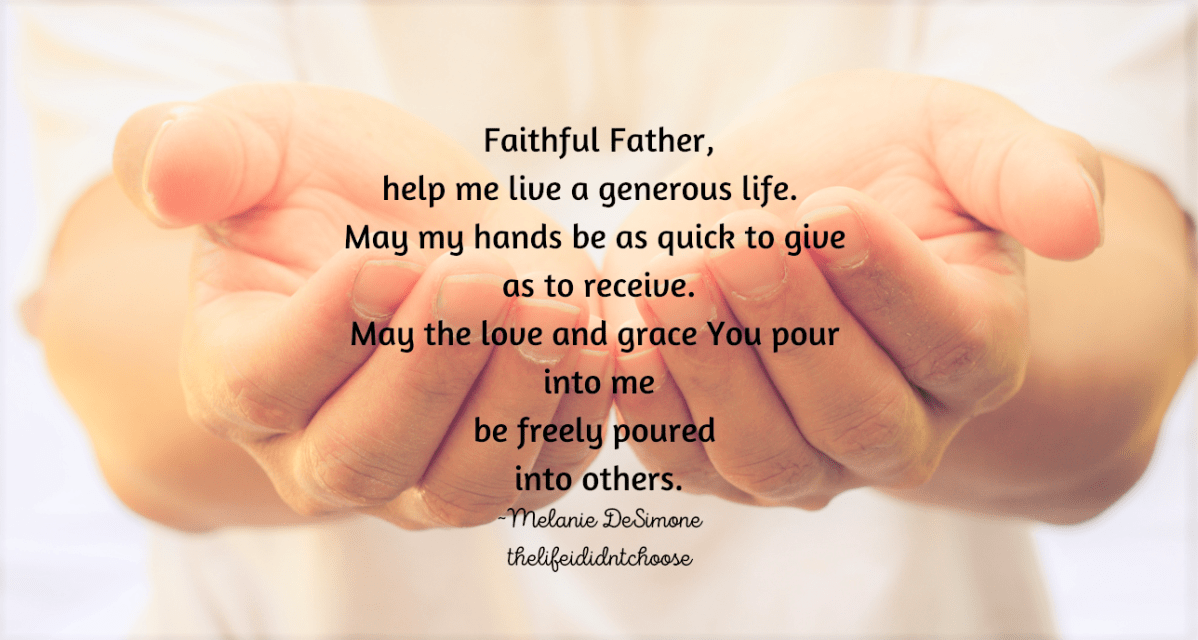 Lenten Reflections 2024:  Living a Generous&nbsp;Life